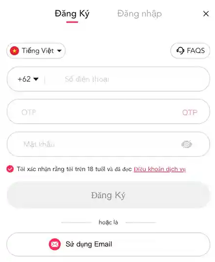 Hướng Dẫn Đăng Ký Tài Khoản Tại LOVE678